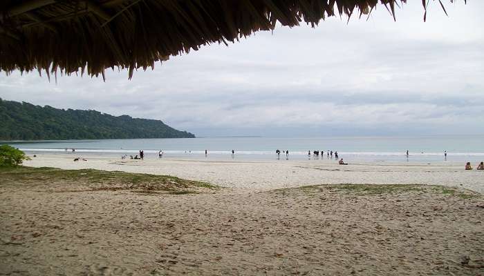 An amusing view of Lalaji Bay beach 