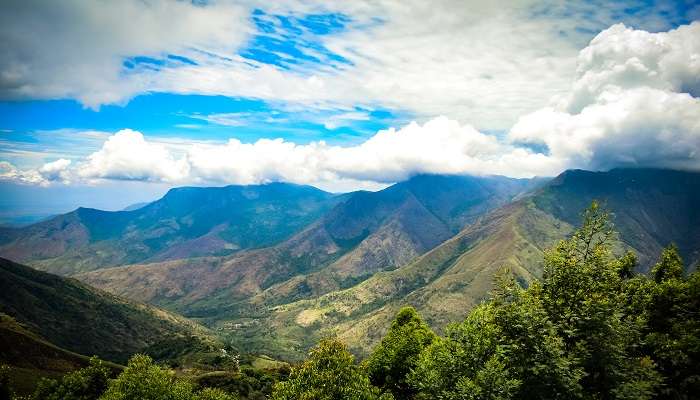 The view of Top Station, among the must-visit attractions during Munnar to Vagamon road trip.