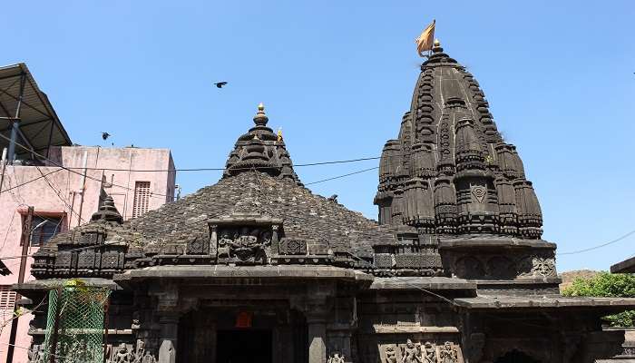 A stunning view of Trimbakeshwar