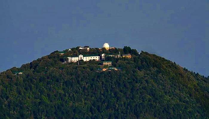 Aerial view of aryabhatta Research institute