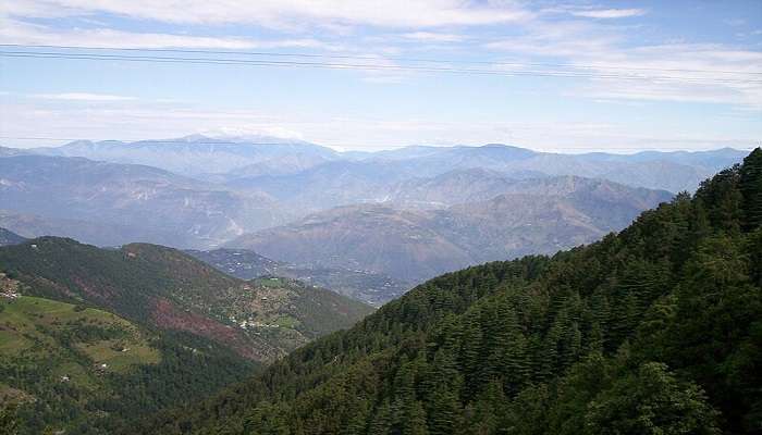 Alluring views of mountains at Dalhousie