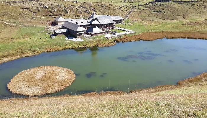 Splendid Lake Amid Green Forests