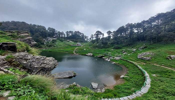 A serene little stream passing through the Bhandal valley