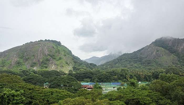 The scenic view of the Western Ghats in Kerala one of the top places to visit in Kothamangalam