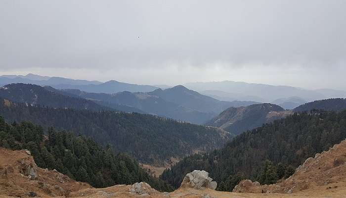 View of the Dainkund Peak