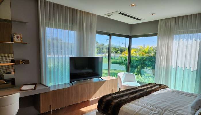The interior of a room in resorts near Edakkal caves