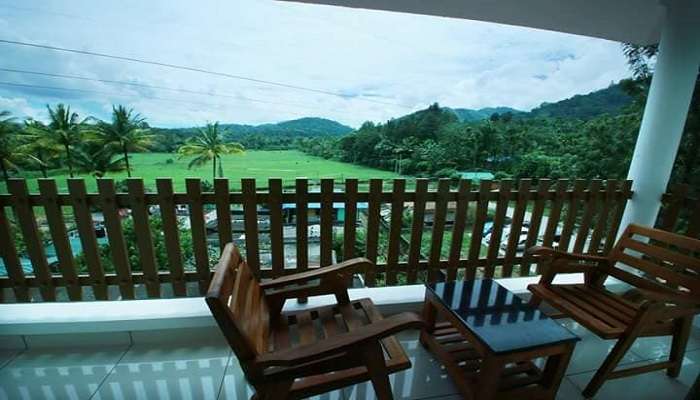 One of the most striking features of The Elephant Route Resort is that every room has an attached private balcony