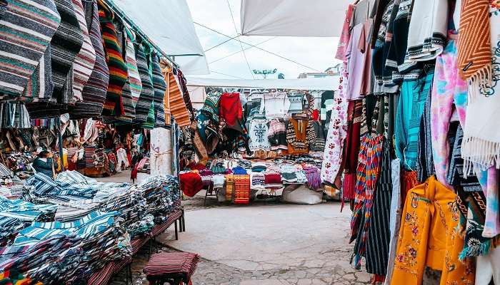 A picture of local market at Dharchula