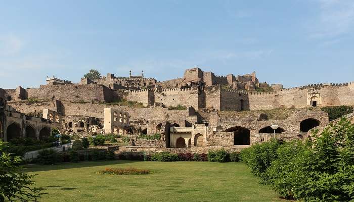 Explore history at the Golconda Fort