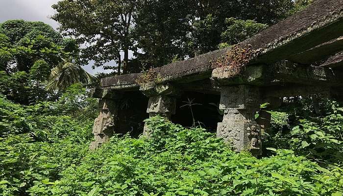 Ancient ruins of the abandoned Puliyarmala Jain Temple