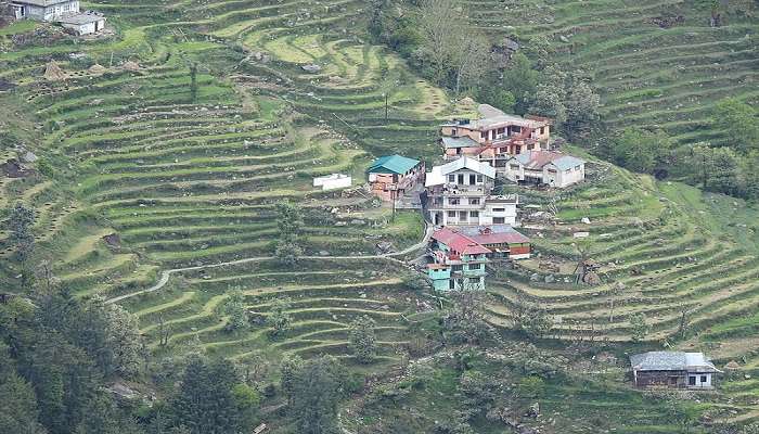 A gorgeous view of Panchpula near Dalhousie