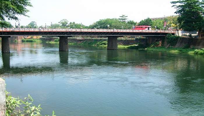 A river in Kerala.