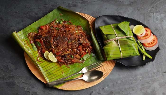 An authentic fish dish served in Alleppey