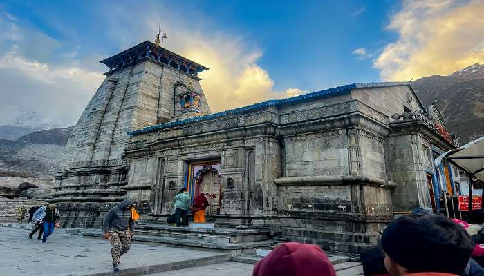  A delightful view of Kedarnath in June