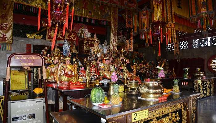 Main Pagoda of Jui Tui Shrine Phuket. 