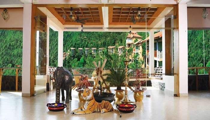 One of the many amenities provided by the Snow King Retreat includes a spa where guests can have a relaxing time 