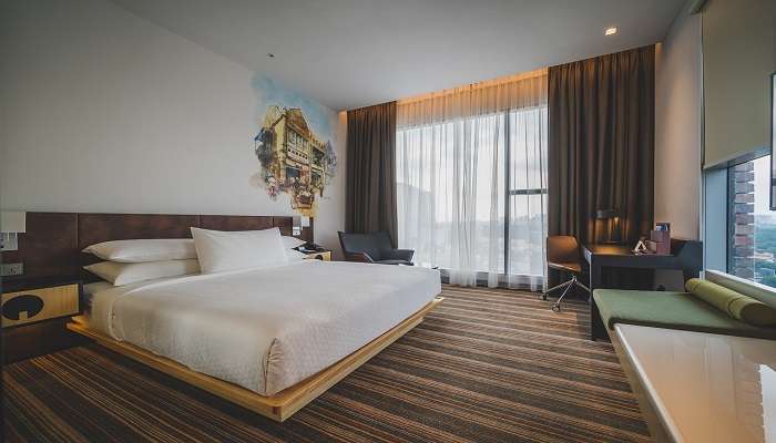 A picture of one of the good accomodation