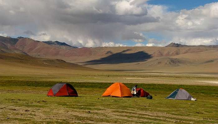 Camping under the skies of Lamayuru