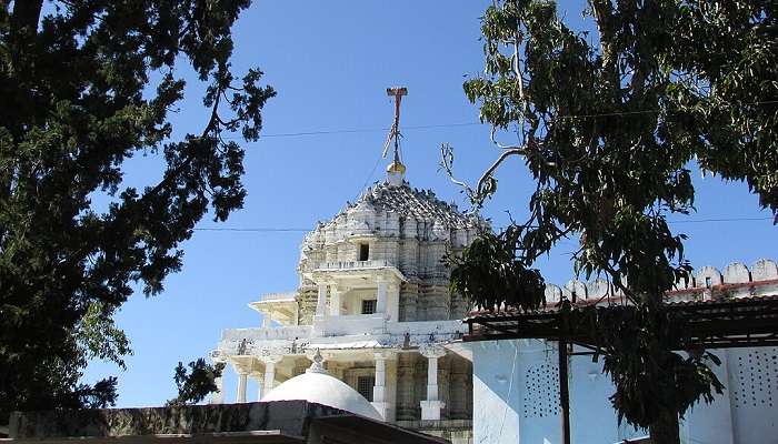 Beautiful marble structure of Dilwara Temples