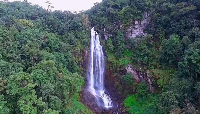 Mesmerizing view of Hebbe falls