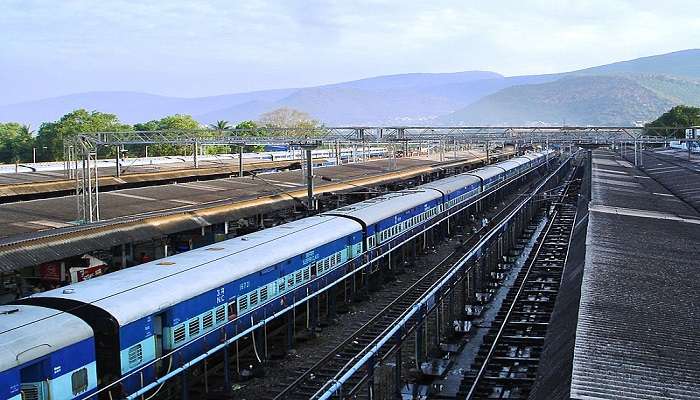 Reaching Dolphin’s Nose Vizag by train the best way.