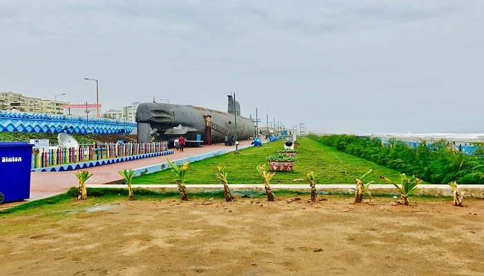 INS Kurusura Submarine Museum near Vuda Park Vizag