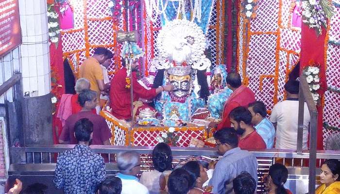 View from Mankameshwar Temple in Prayagraj