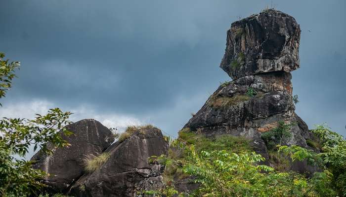 Phantom Rock formation, a natural wonder resembling a human skull