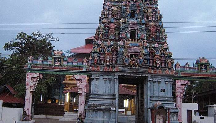 Exterior of Bhagavathi Temple