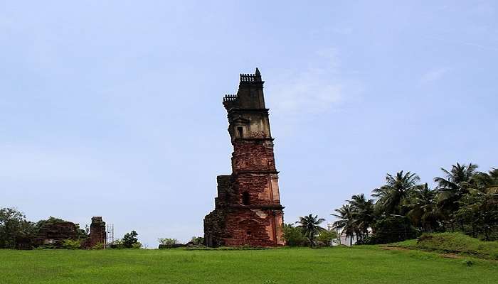 The ruins of St. Augustine Tower