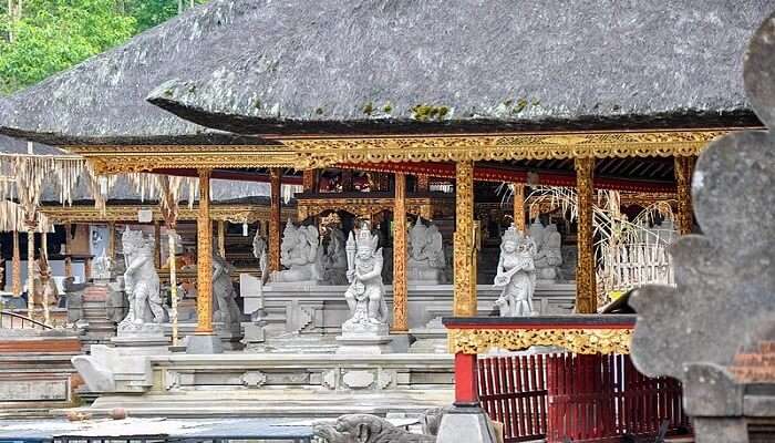 Pool of holy water at Pura Tirta Empul 