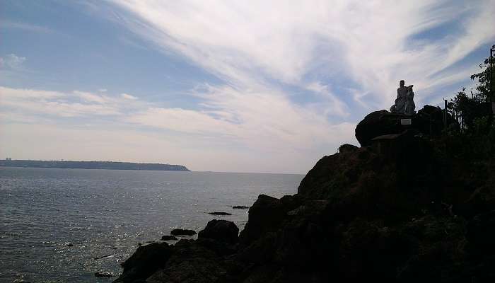 Dona Paula Beach in Goa places to visit in July in India
