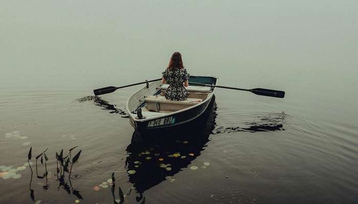 Boating Near Agastya Lake