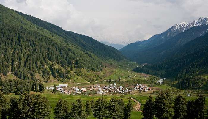 Aru Base Camp, a starting point on the Trek.