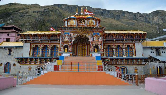 Badrinath Temple, a popular tourist spot near Tapt Kund