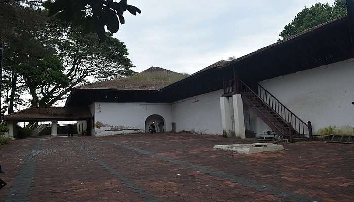 Side view of Bastion Bungalow near Aluva