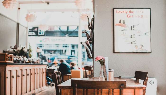 Freshly brewed cup of cappuccino with foam at the best cafes in Lismore.