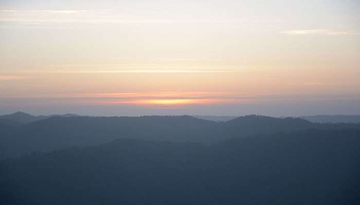 Sunset view In Mukteshwar. 