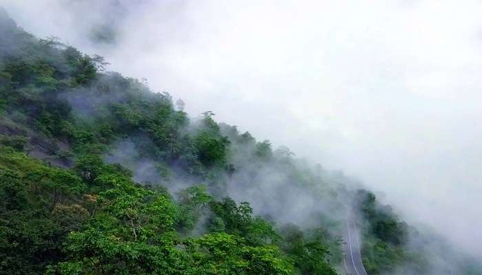 Sunrise and sunset are generally best time to visit Ghat View Point