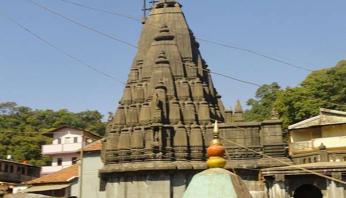 The magnificent Bhimashakar Temple known for its spirituality.