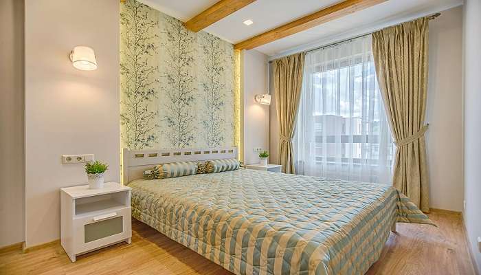 A Stunning Photograph of Bedroom Interior of the Hotel Room, hotels in bundaberg