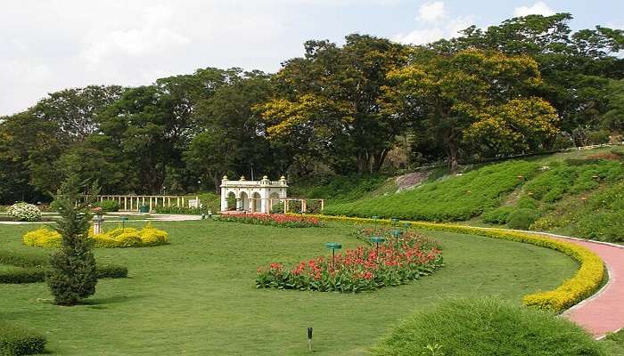 Enchant the serene atmosphere of The Brindavan Gardens, one of the best places to visit near Mysore palace