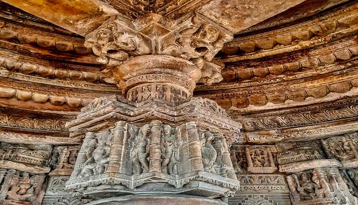 Carvings of Sas-Bahu Temple Gwalior