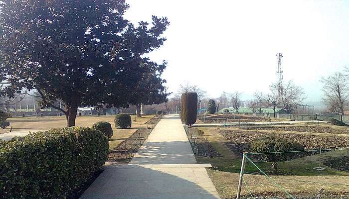 Chashme Shahi, located near Shalimar Bagh Mughal Garden. 