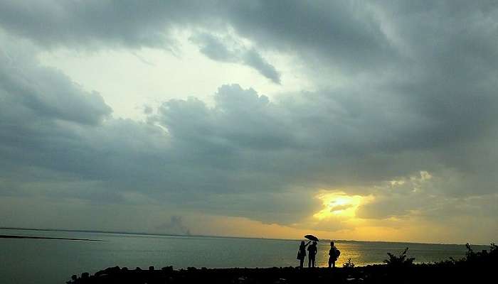 Chembarambakkam Lake view