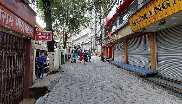 Mall Road near chowrasta square.