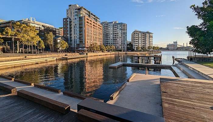 Elizabeth Macarthur Bay, Pirrama Park, Pyrmont, Sydney, NSW