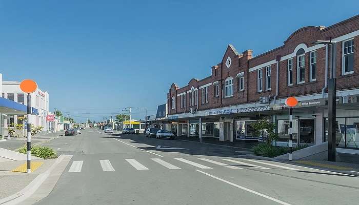 View of John Street In Balclutha.