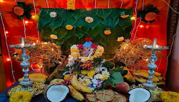 Festival of Ganesh Chaturthi celebrated in Khajrana Ganesh Mandir