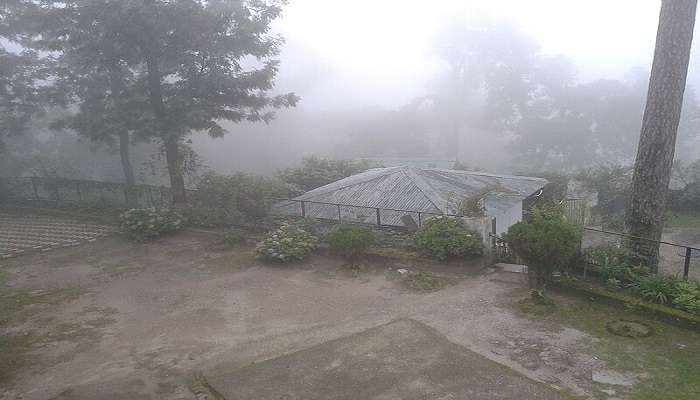 Beautiful gardens around Garhwali Mess